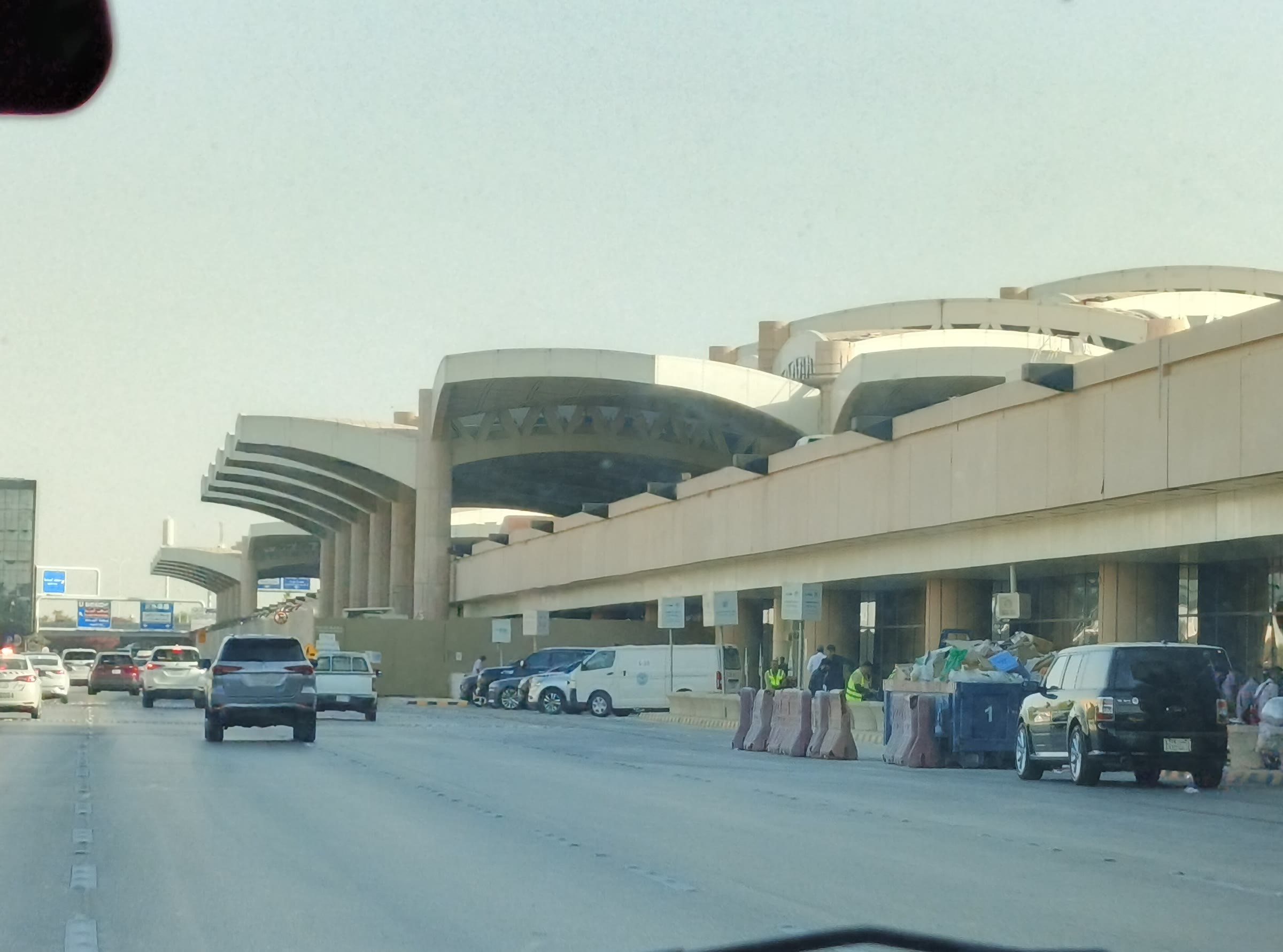 King Khalid International Airport in Riyadh, Saudi Arabia, in an undated photo; the image does not show the attack.